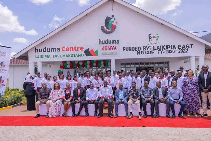 Launch of the 53rd Huduma centre at Makutano town.