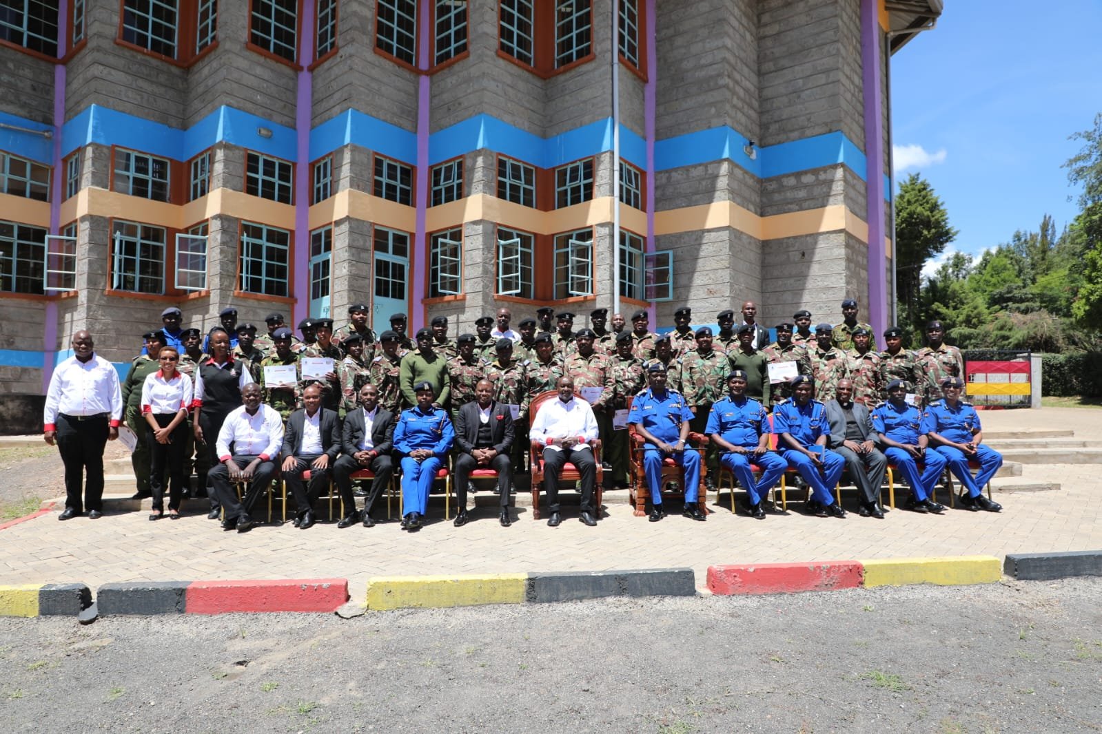 Closing of the inaugural Huduma Kenya Customer Service Excellence and Security training.