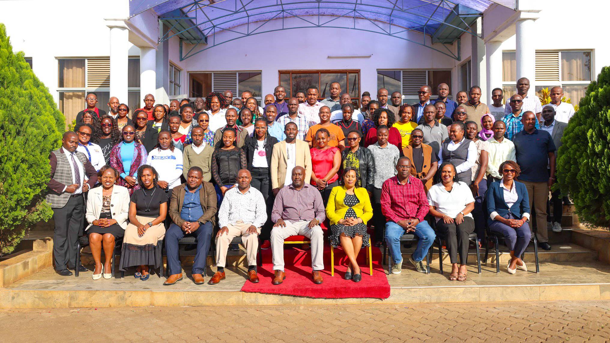 Principal Secretary for Public Service Mr Amos Gathecha officially closed the TOT Programme for the Payroll Module of Kenya’s Human Resource Information System (HRIS-Ke).