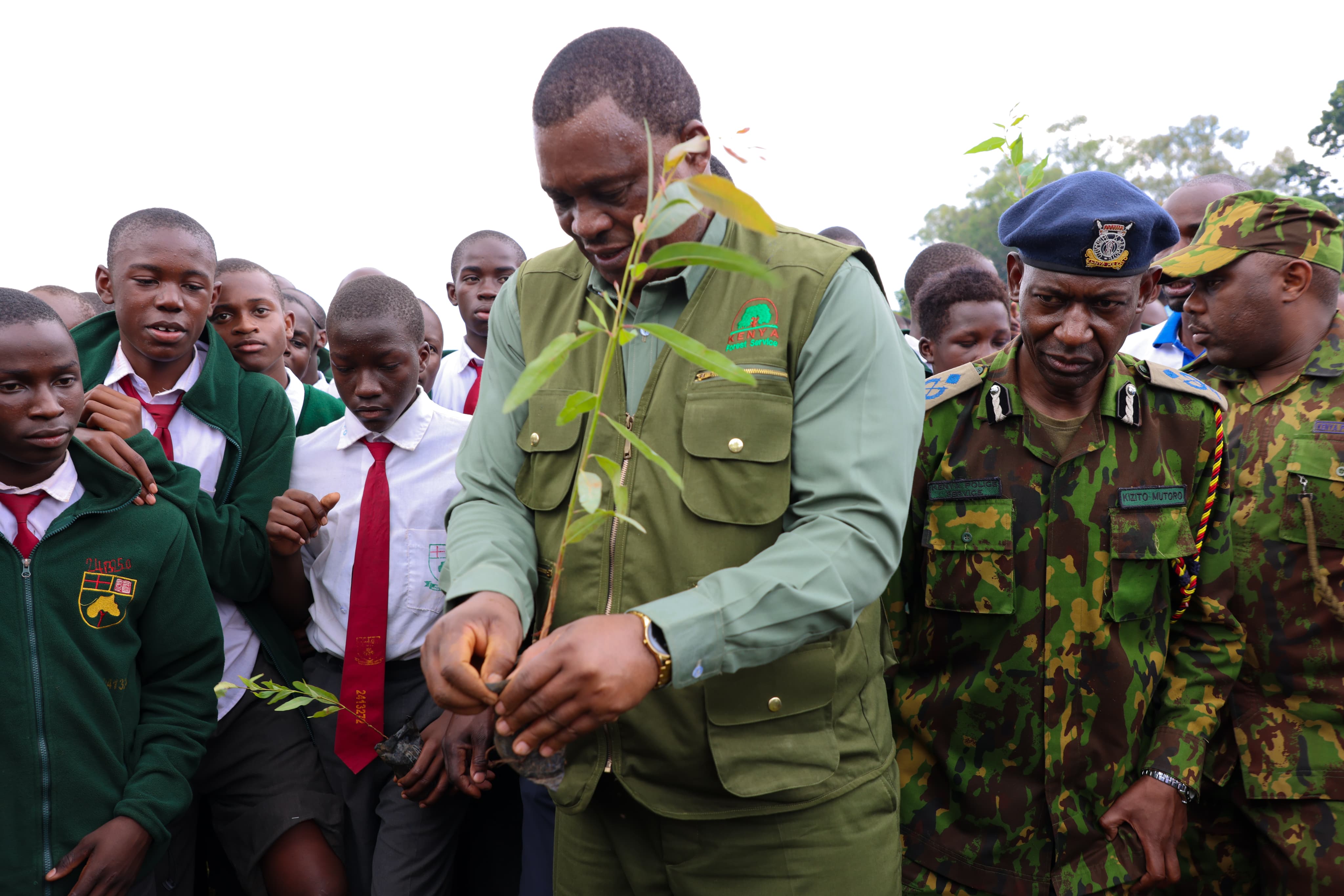 CS with Maseno school students 