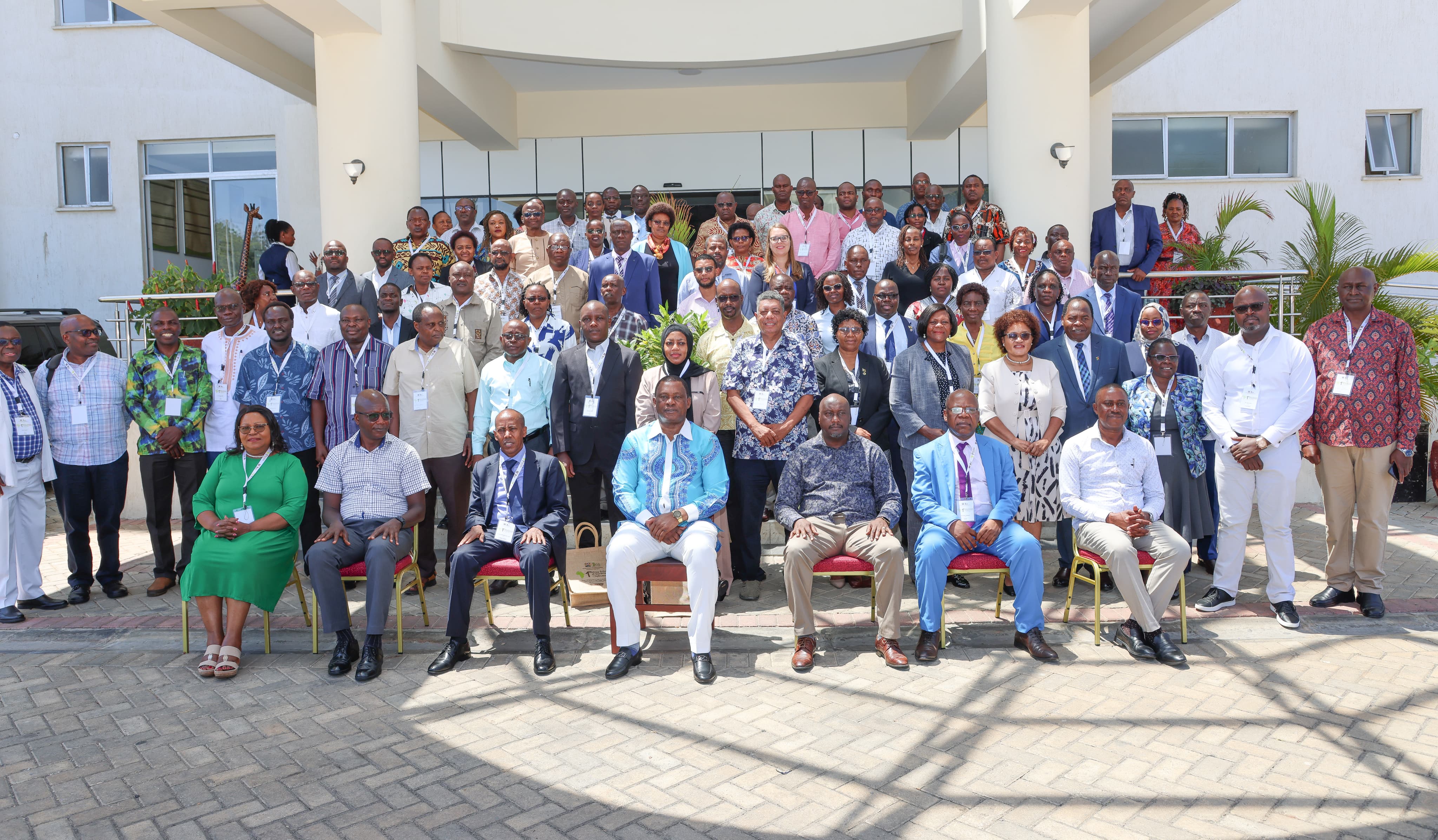 CS in a group photo with Heads of Africa School of Governments