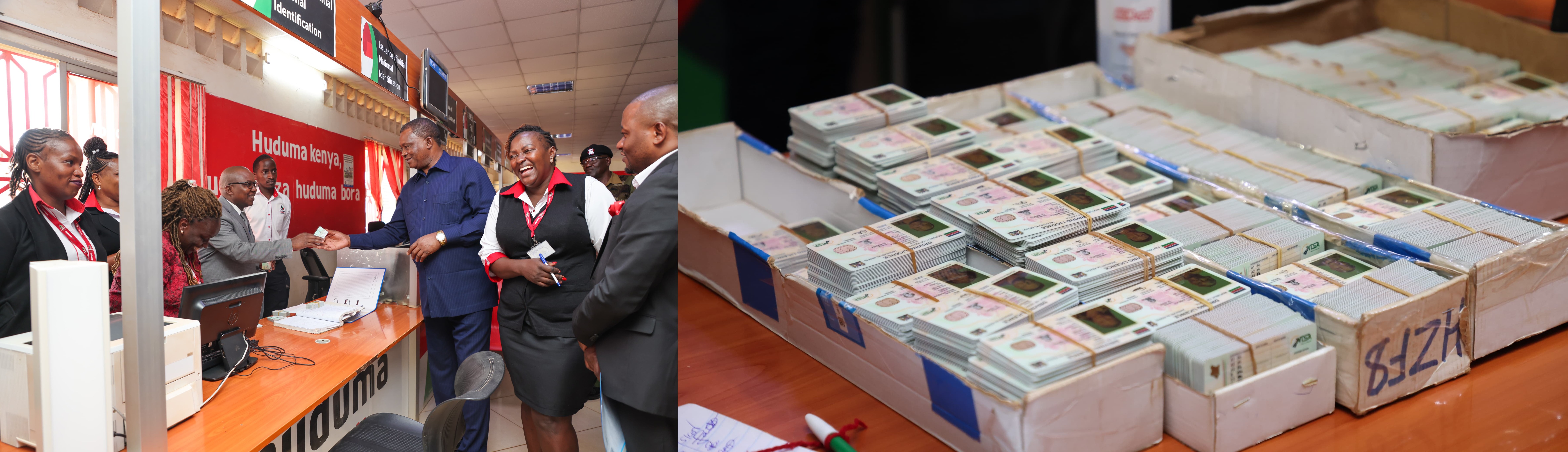 unclaimed IDs lying at huduma centres 