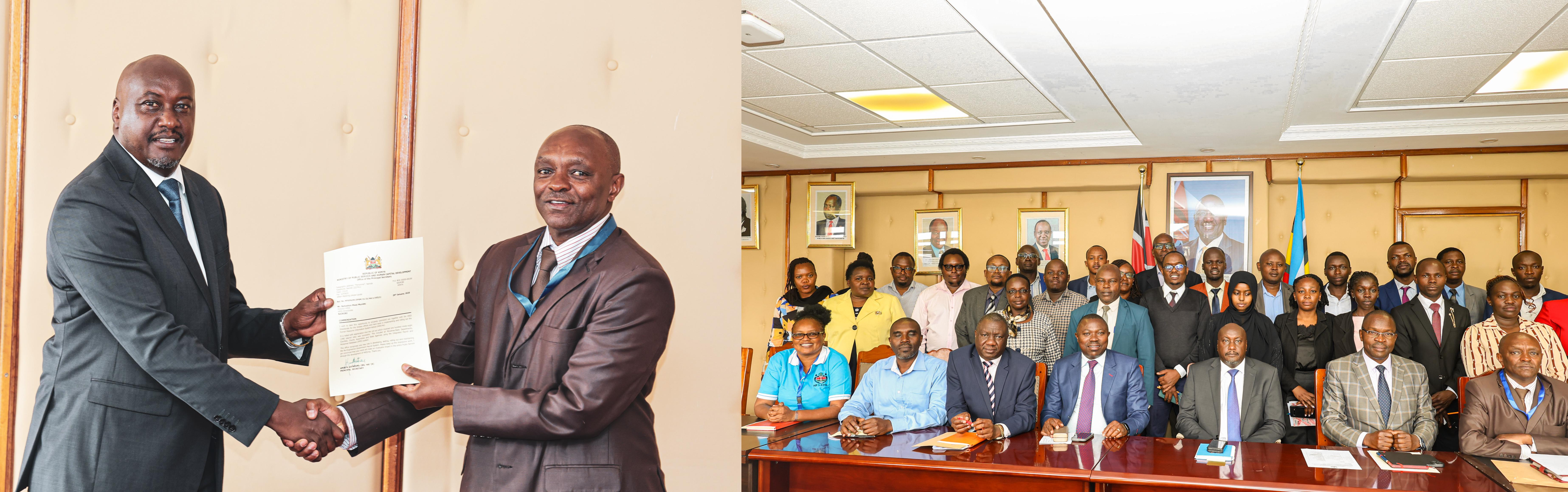 PS Public Service commends Secretary Hris Kenya for their remarkable job in delivering payroll system.