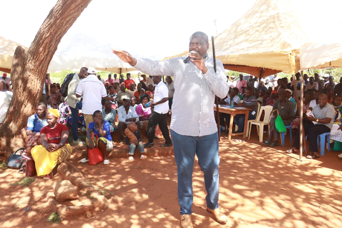 CS Ruku public participation exercise at Embu 