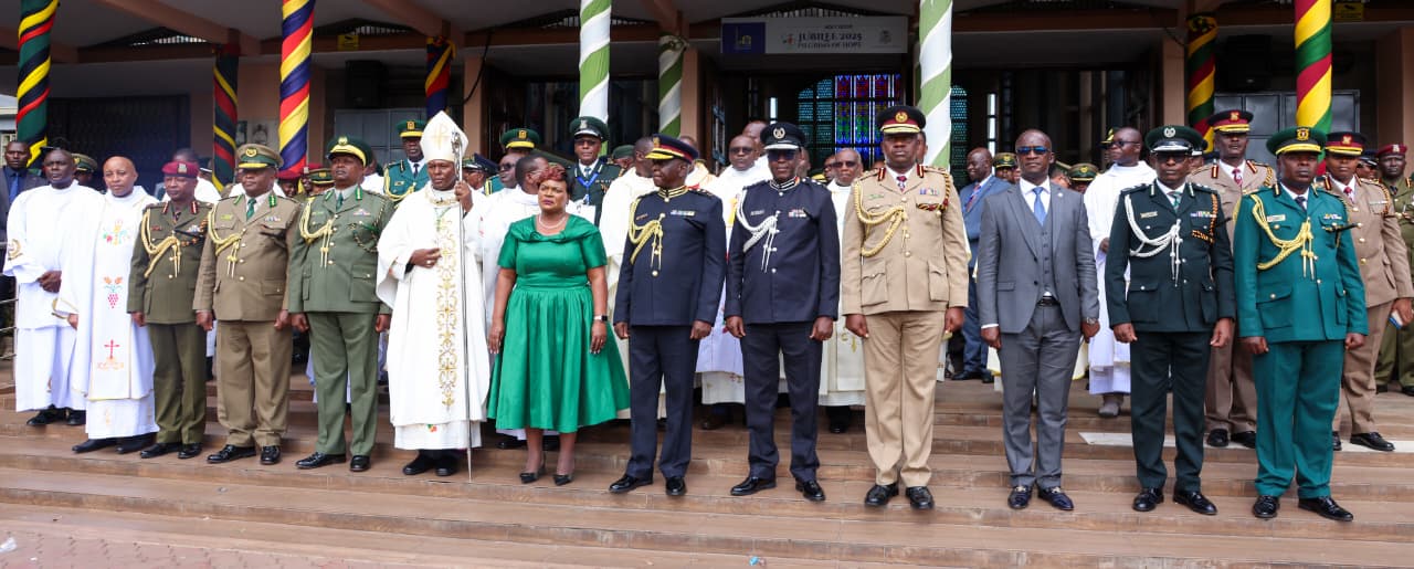 PS Imbunya Graces National Prayer and Thanksgiving Service for Uniformed Officers