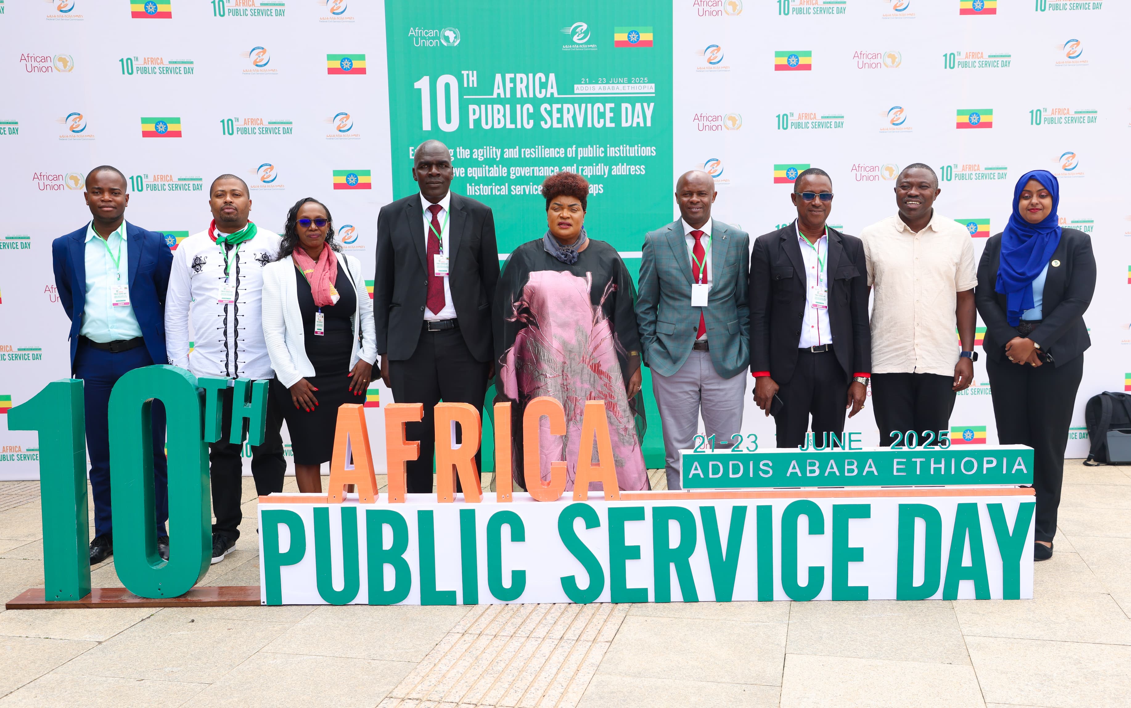 Tour of Innovation Stands, Addis Ababa 