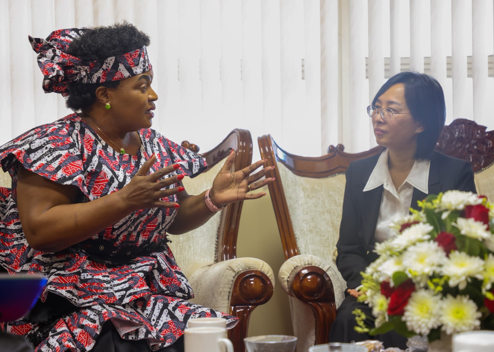 Chinese Ambassador Meets PS