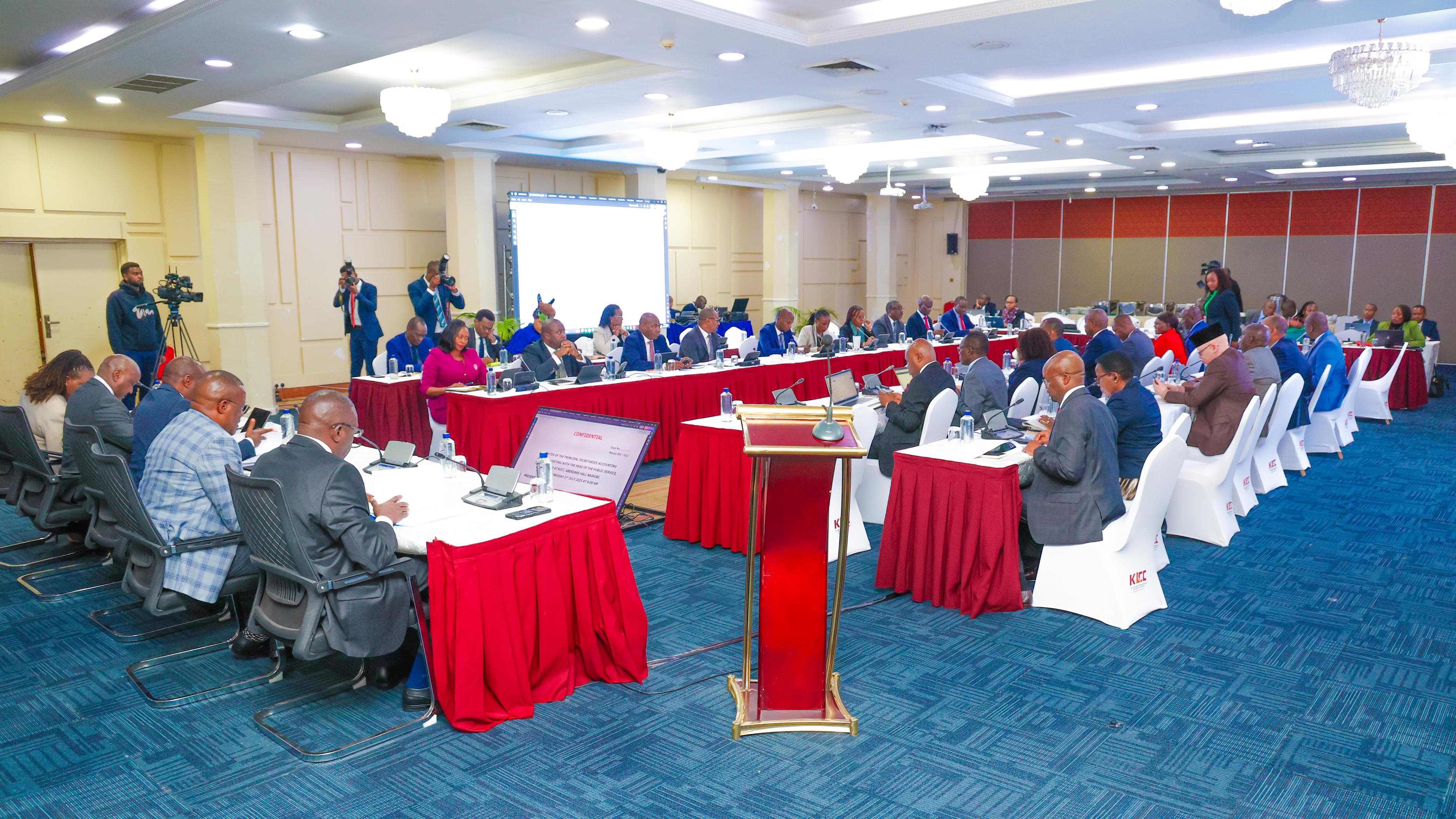 Monthly Principal Secretaries Coordination Forum