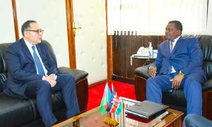 Courtesy Call By H.E. Mr. Sultan Hajiyev, Ambassador Of The Republic Of Azerbaijan To Kenya