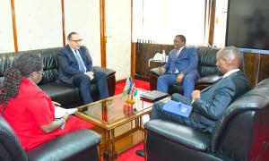 Courtesy Call By H.E. Mr. Sultan Hajiyev, Ambassador Of The Republic Of Azerbaijan To Kenya