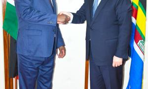 Courtesy Call By H.E. Mr. Sultan Hajiyev, Ambassador Of The Republic Of Azerbaijan To Kenya