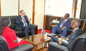 Courtesy Call By H.E. Mr. Sultan Hajiyev, Ambassador Of The Republic Of Azerbaijan To Kenya