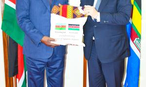 Courtesy Call By H.E. Mr. Sultan Hajiyev, Ambassador Of The Republic Of Azerbaijan To Kenya