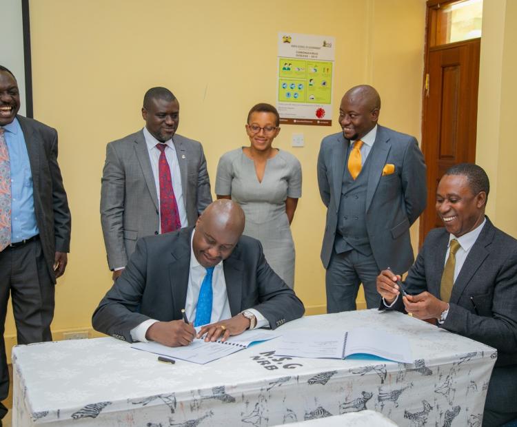 Signing of Performance Contracts with the Heads of Department/Units (HODs) in the State Department for Public Service for the Financial Year 2023/2024. 