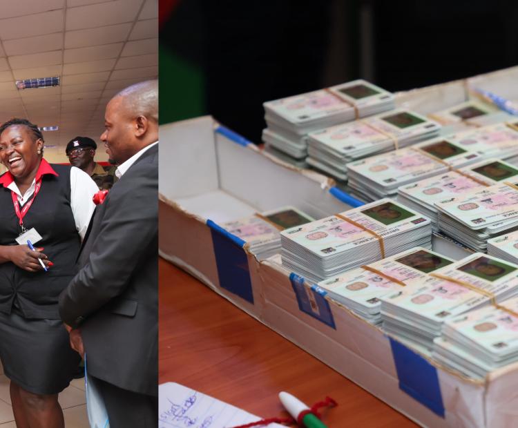 unclaimed IDs lying at huduma centres 