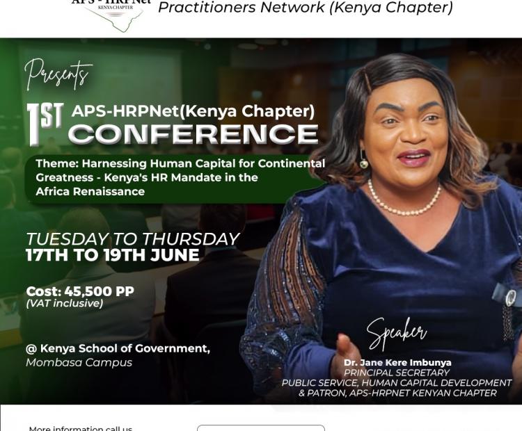 Inaugural APS-HRPNet Conference