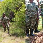 Hon Muturi at Got Abiero Forest Siaya County for tree planting intiative